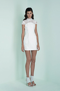 Run-The-World-Dress-(Short-Sleeve)-Ivory